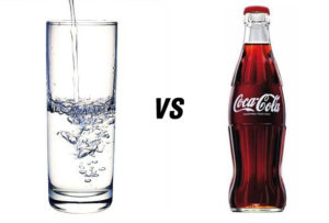 Coke vs Water