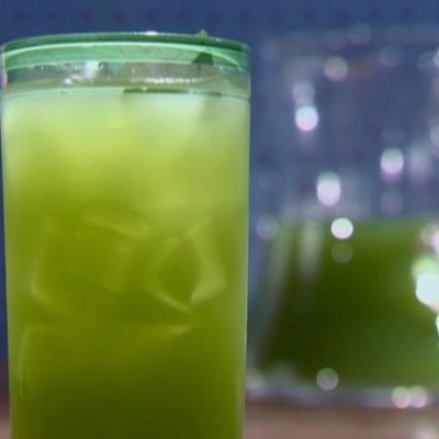 Yummy and Refreshing Green Limeade