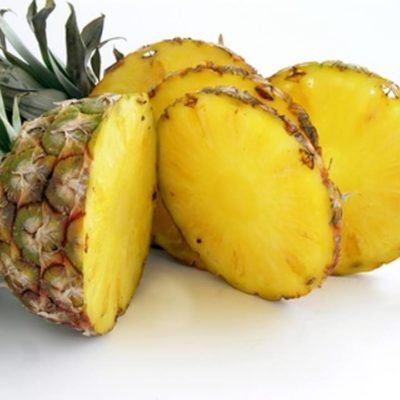 Improve digestion with pineapple.