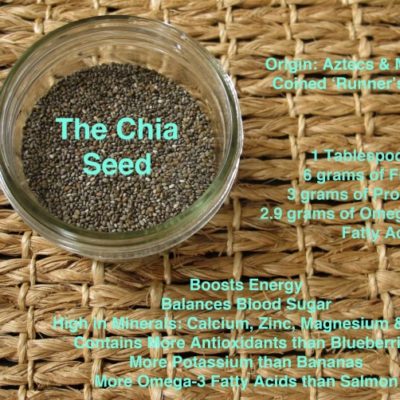 10 reasons to add chia seeds to your diet: