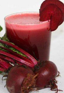 Beets, Spinach, Celery, Apple, Lemon and Ginger