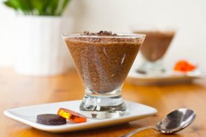 Dark Chocolate Chia Seed Pudding
