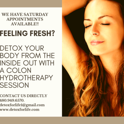 Feel Fresh with a Colon Hydrotherapy Session